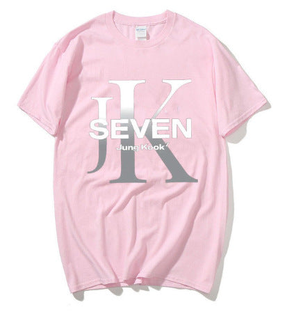 T-SHIRTS BTS JUNGKOOK SEVEN  100% COTTON (various colors)