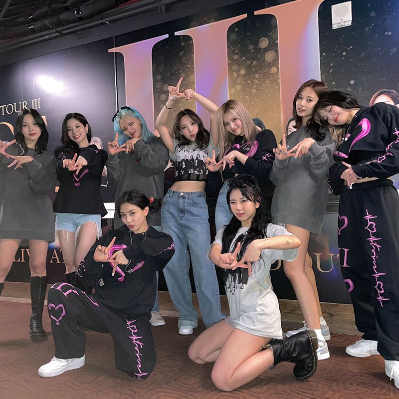 TWICE 4TH WORLD TOUR III HOODIE AND PANTS SET