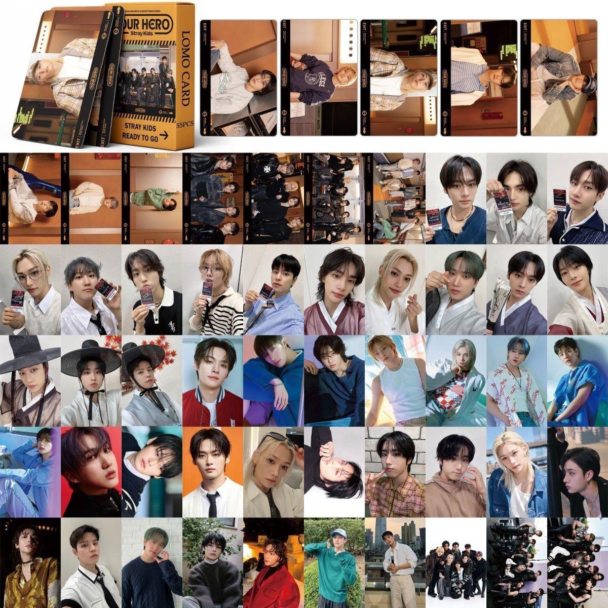 STRAY KIDS PHOTOCARDS KARMA, ATE, HOP, GIANT, 5 STAR, MANIAC, MAXIDENT + VARIOUS OPTIONS!✨ (55 PCS)