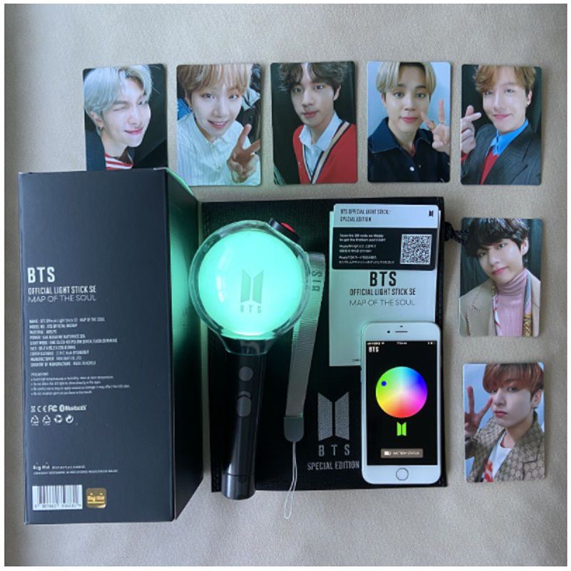BTS ARMYBOMB  - LIGHTSTICK WITH PHOTOCARDS VERSION 3 AND VERSION 4