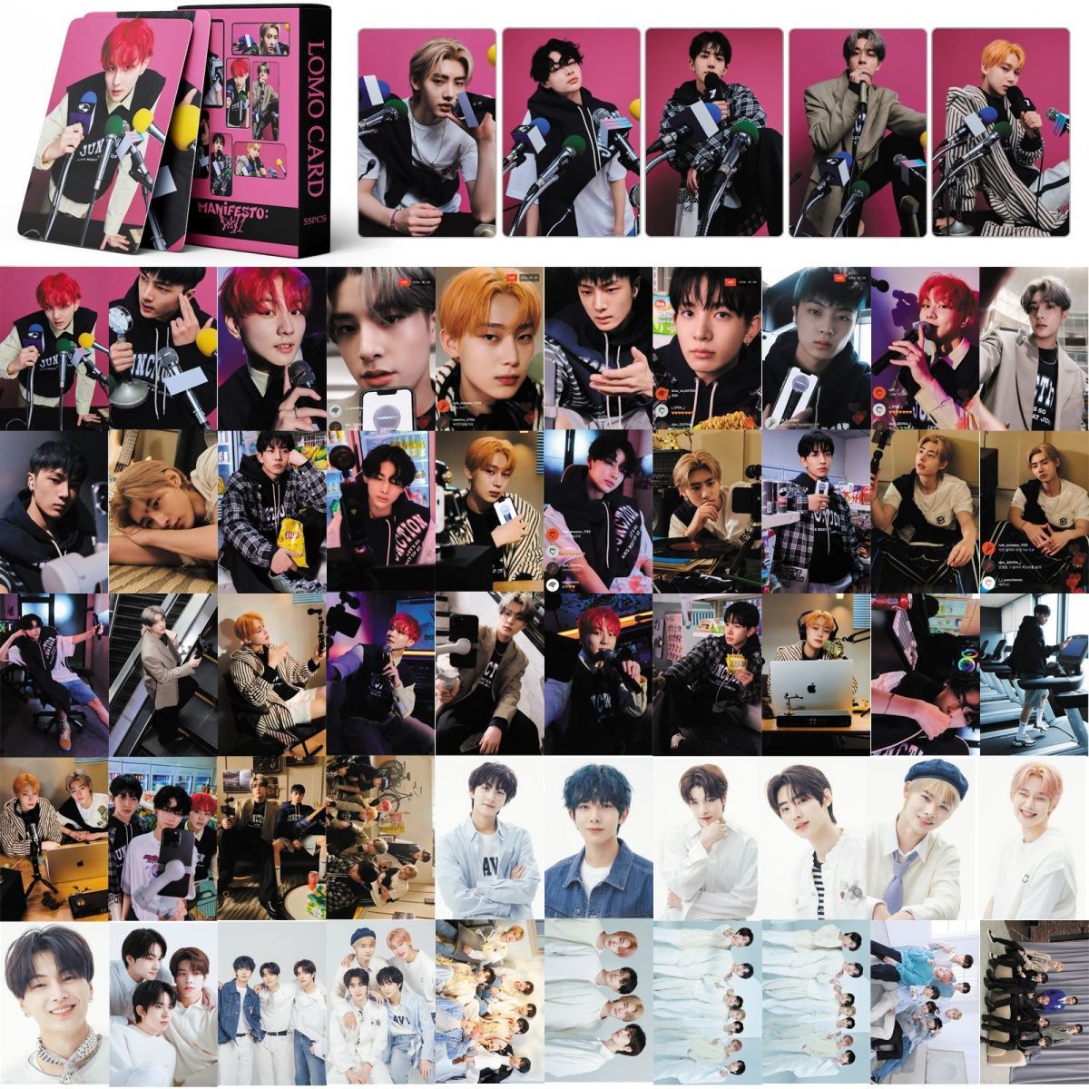 PHOTOCARDS ENHYPEN MANIFESTO DAY 1 55 PCS
