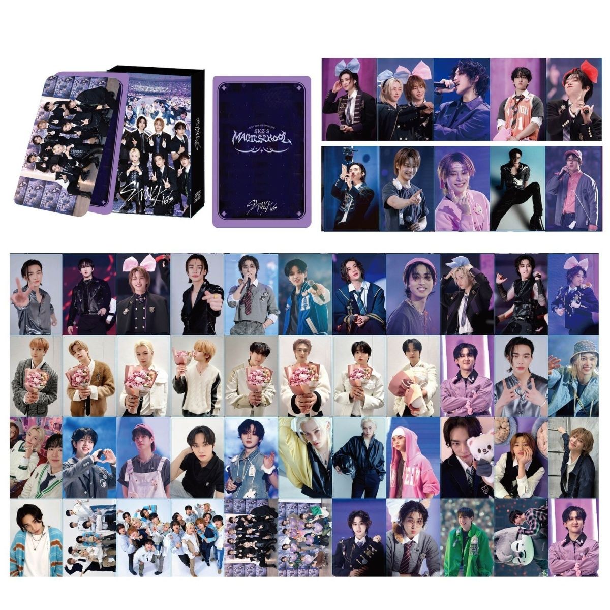 STRAY KIDS PHOTOCARDS KARMA, ATE, HOP, GIANT, 5 STAR, MANIAC, MAXIDENT + VARIOUS OPTIONS!✨ (55 PCS)