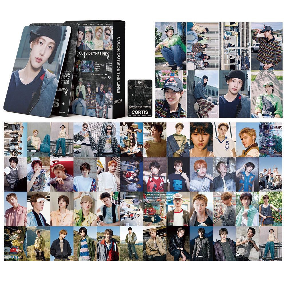 CORTIS PHOTOCARDS 55 PCS