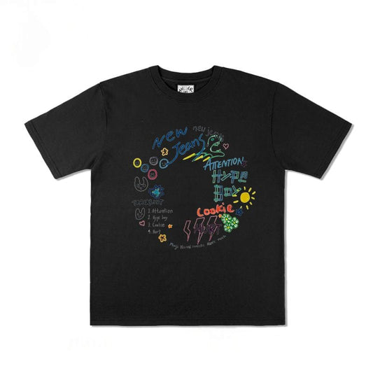 NEWJEANS  T-SHIRT 100% COTTON