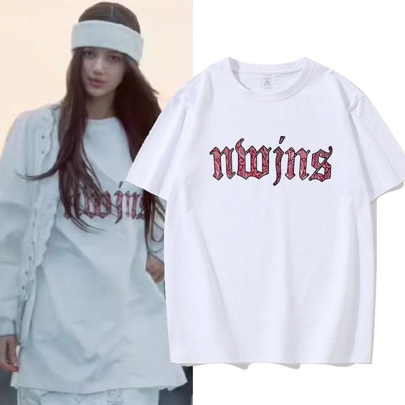 NEWJEANS  T-SHIRT 100% COTTON