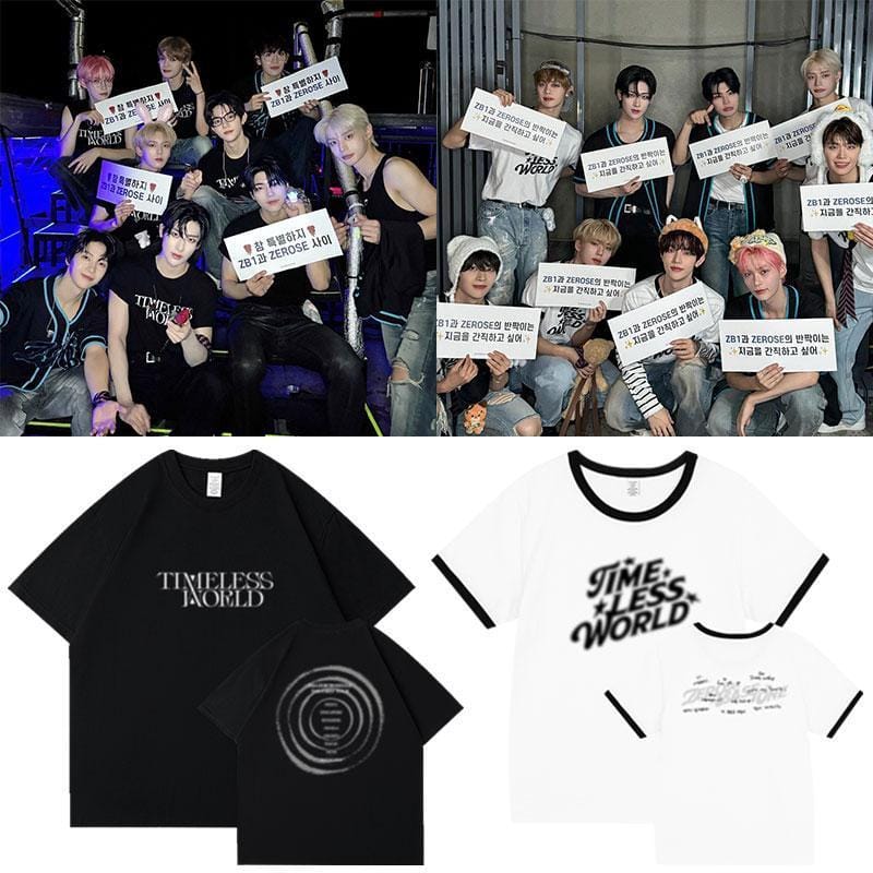 ZB1 ZERO BASE ONE  T SHIRT 100% COTTON