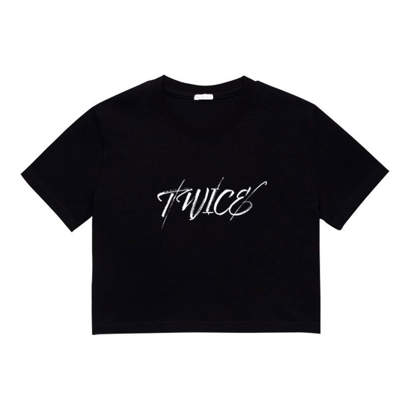 TWICE READY TO BE CROPPEDS/T SHIRTS 100% COTTON