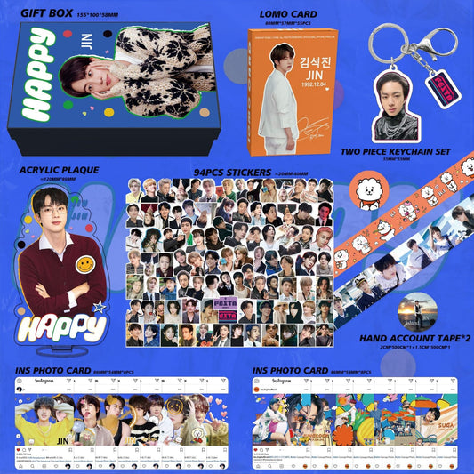 BTS JIN HAPPY GIFT BOX