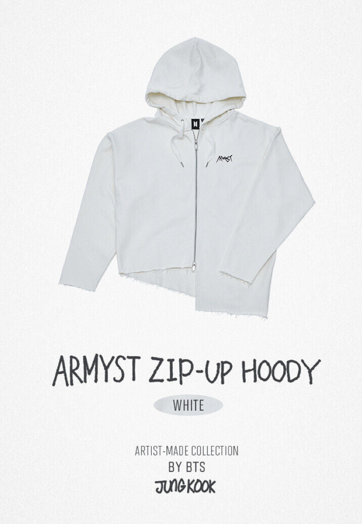 BTS JUNGKOOK ARMYST ZIP HOODIE